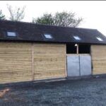 Barn slate roof