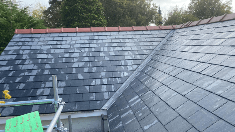 Slate and lead work